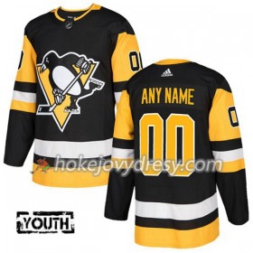 Dětské Hokejový Dres Pittsburgh Penguins Personalizované Adidas 2017-2018 Černá Authentic